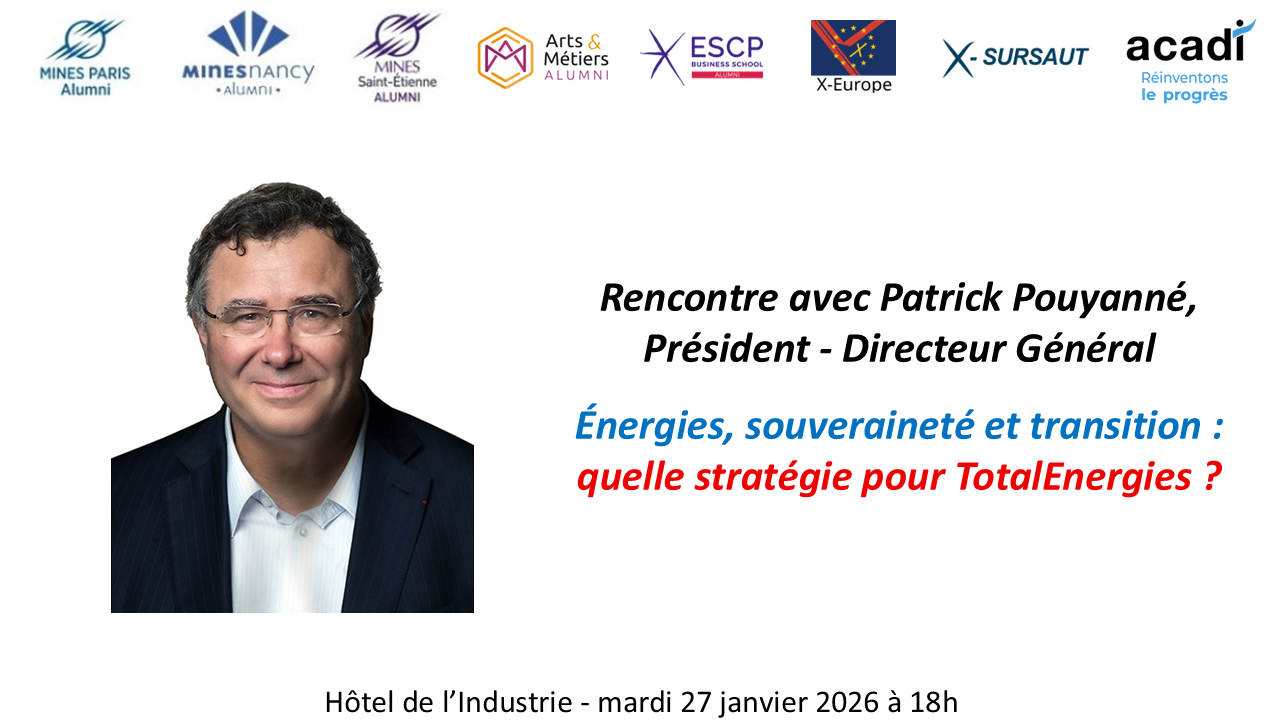 Image - Rencontre avec Patrick Pouyanné, Président - Directeur Général de TotalEnergies